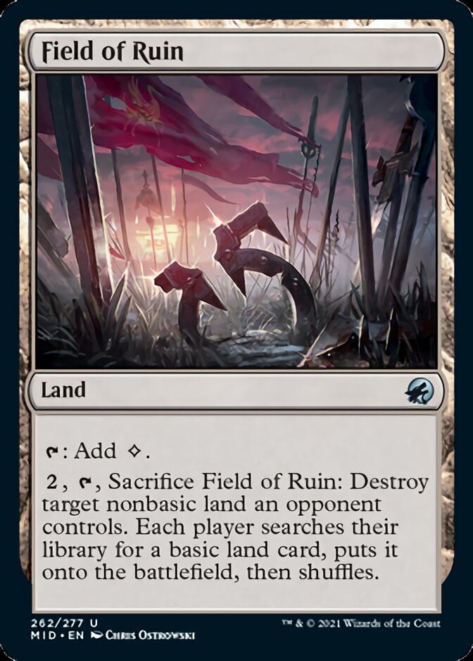 Field of Ruin [Innistrad: Midnight Hunt] | Empire Gaming NC