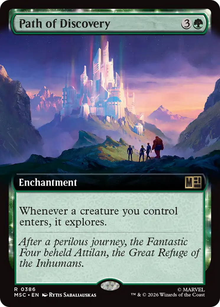 Path of Discovery (Extended Art) [Marvel Super Heroes Commander] | Empire Gaming NC