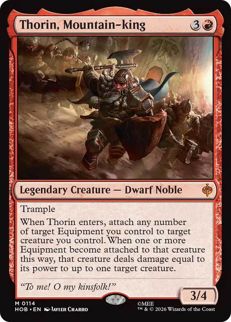 Thorin, Mountain-king [The Hobbit] | Empire Gaming NC