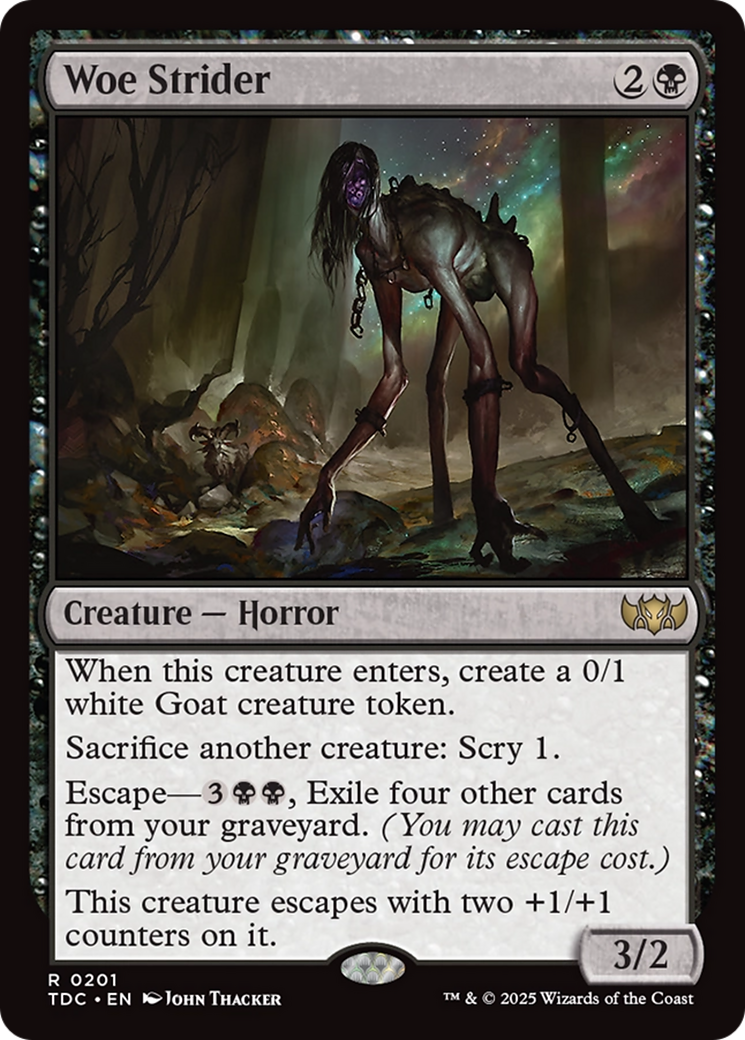 Woe Strider [Tarkir: Dragonstorm Commander] | Empire Gaming NC