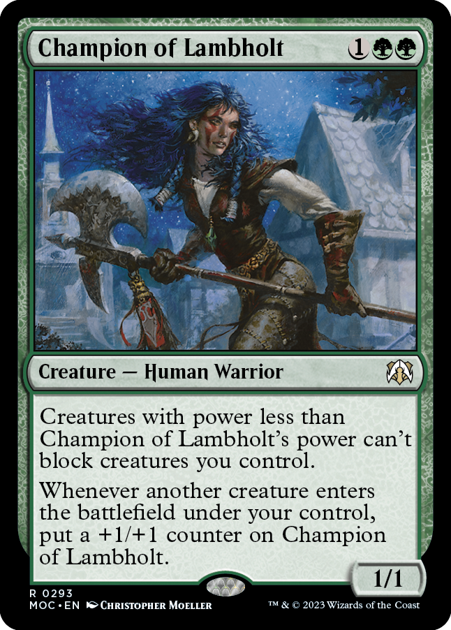 Champion of Lambholt [March of the Machine Commander] | Empire Gaming NC