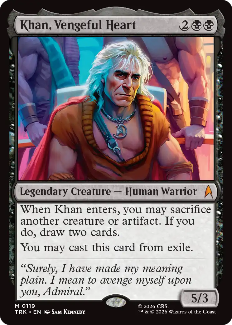 Khan, Vengeful Heart [Star Trek] | Empire Gaming NC
