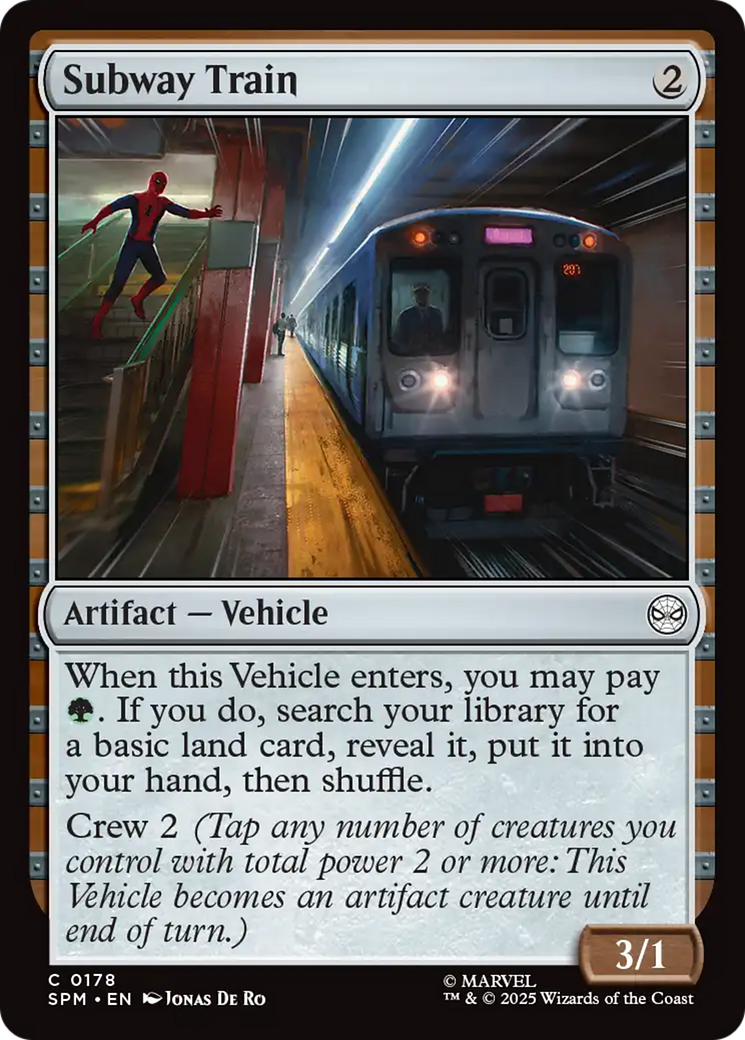 Subway Train [Marvel's Spider-Man] | Empire Gaming NC