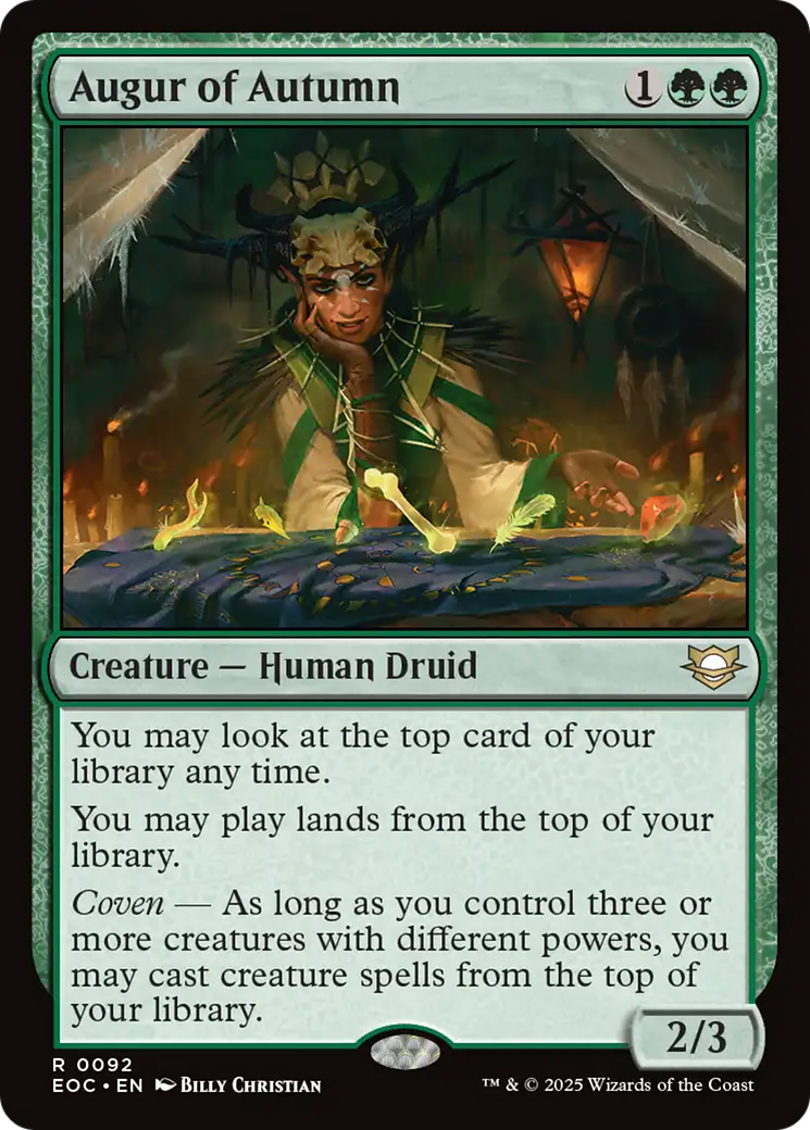 Augur of Autumn [Edge of Eternities Commander] | Empire Gaming NC