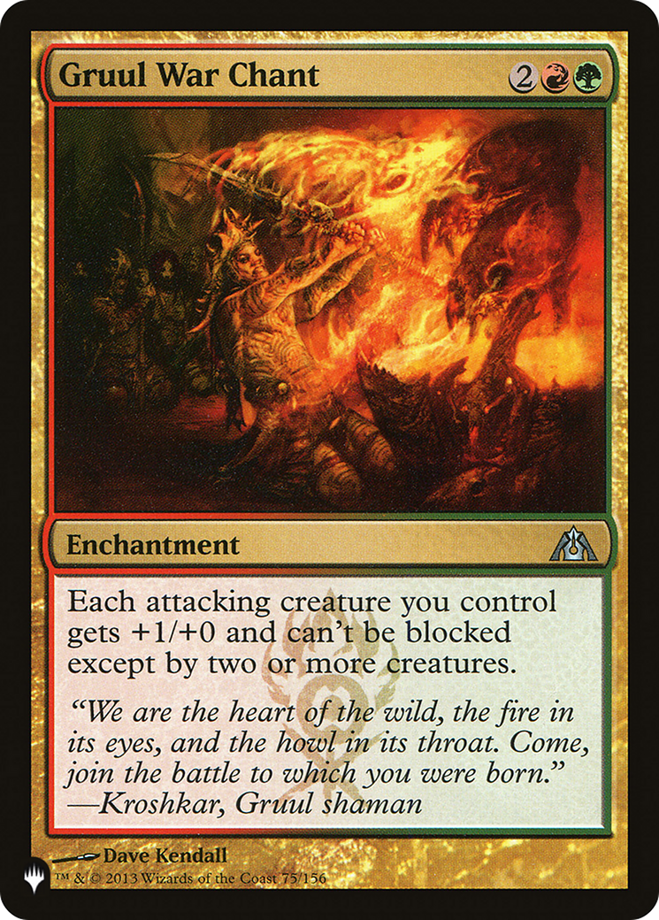 Gruul War Chant [The List] | Empire Gaming NC