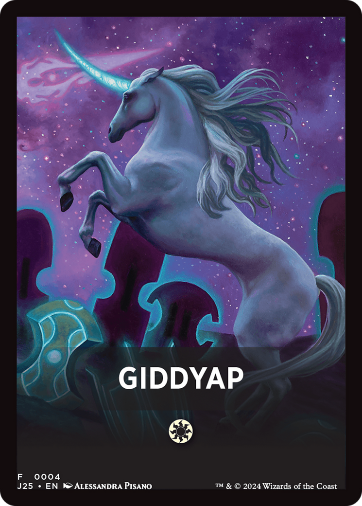 Giddyap Theme Card [Foundations Jumpstart Front Cards] | Empire Gaming NC