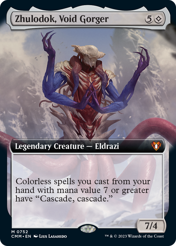 Zhulodok, Void Gorger (Extended Art) [Commander Masters] | Empire Gaming NC