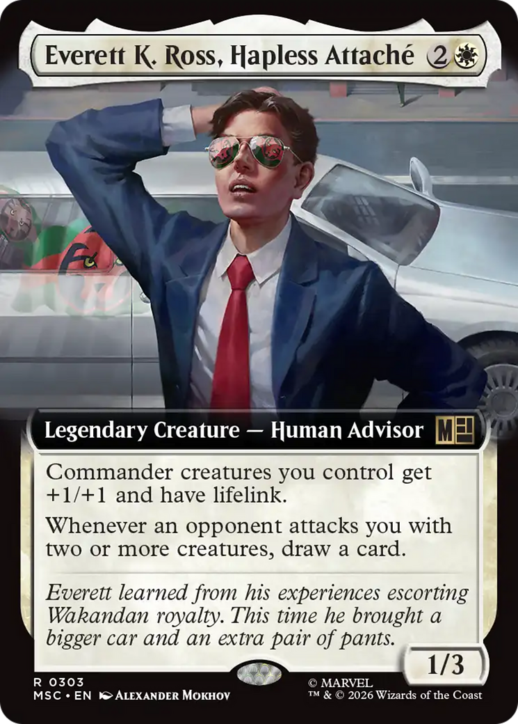 Everett K. Ross, Hapless Attache (Extended Art) [Marvel Super Heroes Commander] | Empire Gaming NC