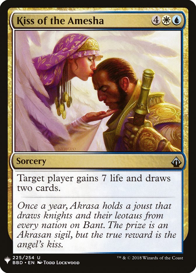 Kiss of the Amesha [Mystery Booster] | Empire Gaming NC
