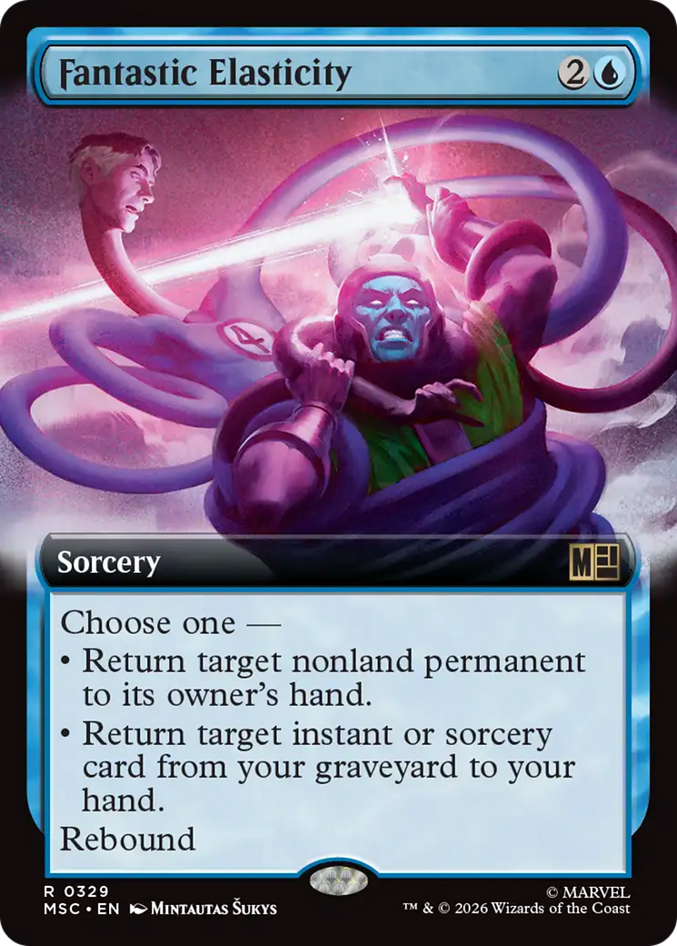 Fantastic Elasticity (Extended Art) [Marvel Super Heroes Commander] | Empire Gaming NC