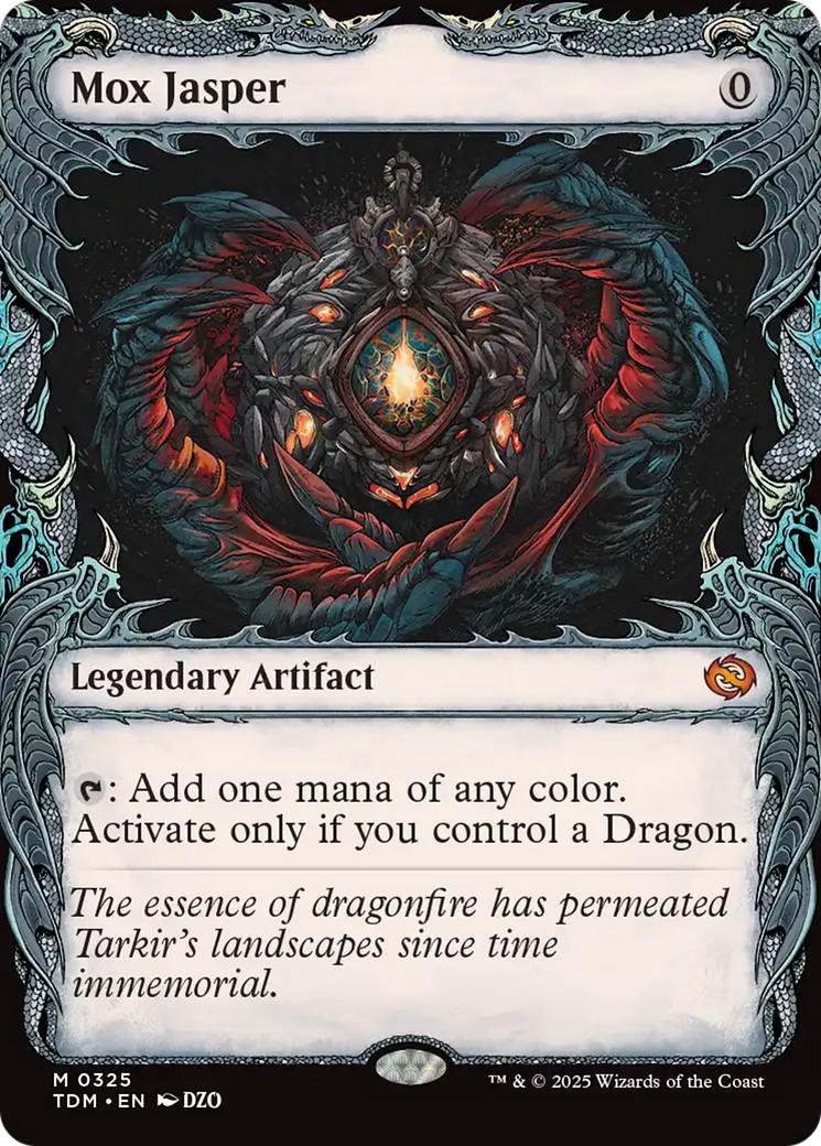 Mox Jasper (Showcase) [Tarkir: Dragonstorm] | Empire Gaming NC