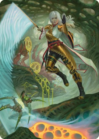 The Eternal Wanderer Art Card [Phyrexia: All Will Be One Art Series] | Empire Gaming NC