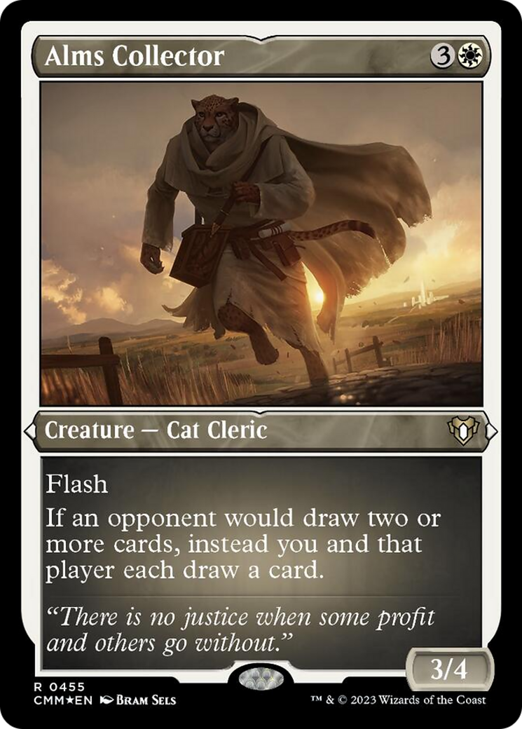 Alms Collector (Foil Etched) [Commander Masters] | Empire Gaming NC