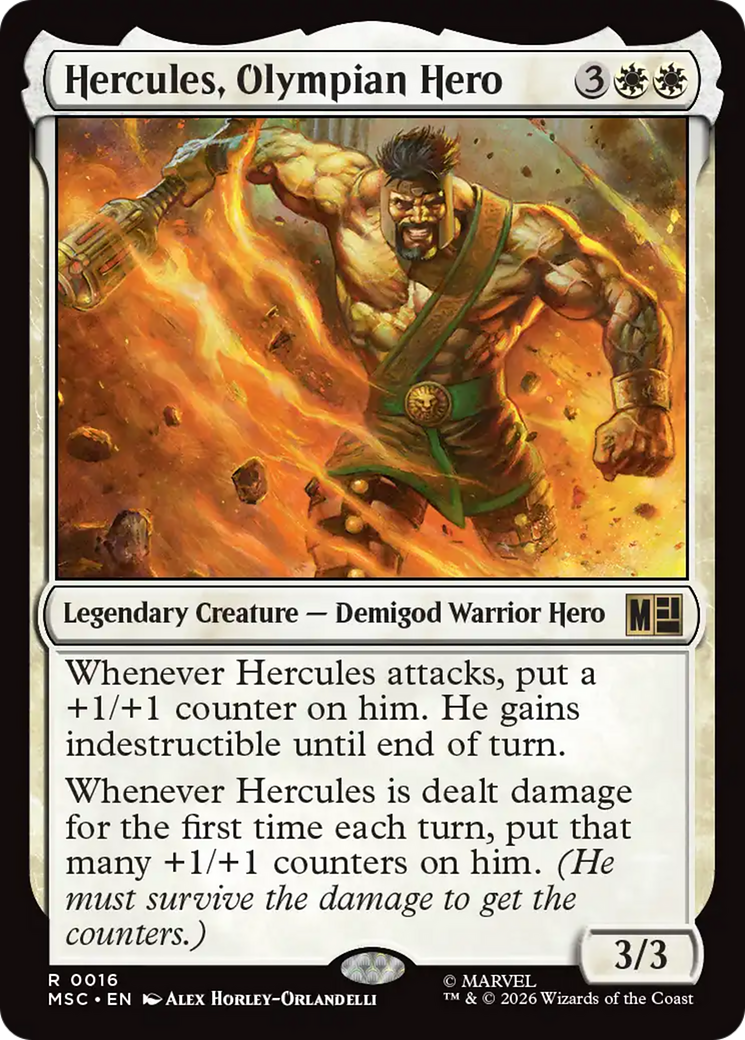 Hercules, Olympian Hero [Marvel Super Heroes Commander] | Empire Gaming NC