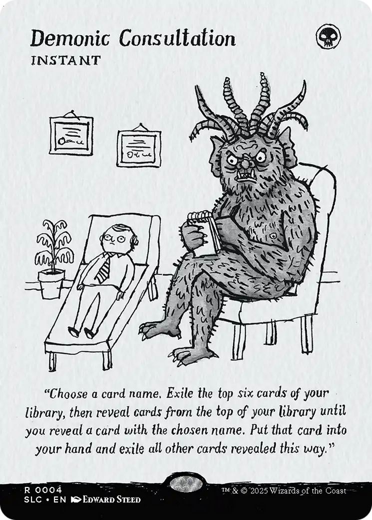 Demonic Consultation [Secret Lair Countdown Kit] | Empire Gaming NC