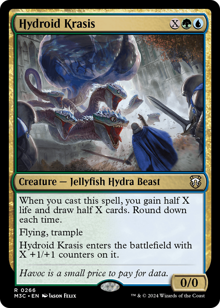 Hydroid Krasis (Ripple Foil) [Modern Horizons 3 Commander] | Empire Gaming NC