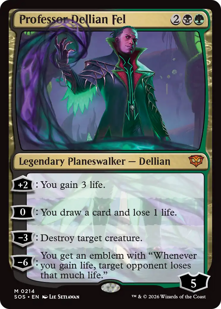 Professor Dellian Fel [Secrets of Strixhaven] | Empire Gaming NC
