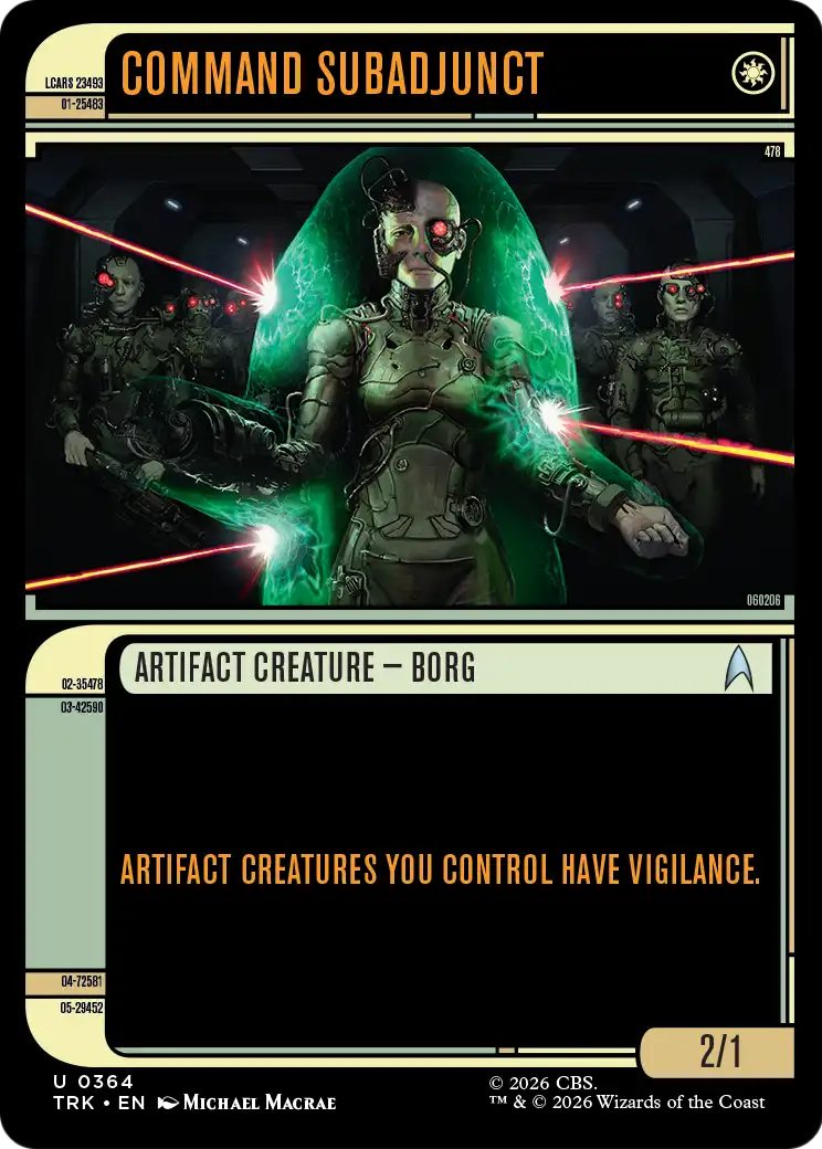Command Subadjunct (Showcase) [Star Trek] | Empire Gaming NC