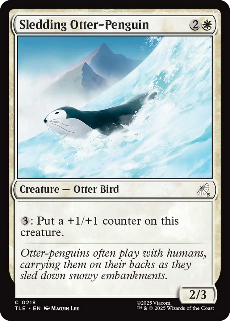 Sledding Otter-Penguin [Avatar: The Last Airbender: Eternal-Legal] | Empire Gaming NC