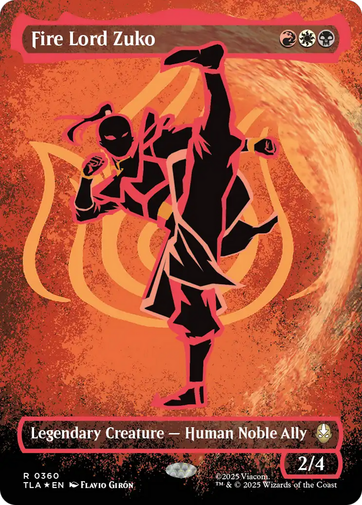 Fire Lord Zuko (Borderless Battle Pose) [Avatar: The Last Airbender] | Empire Gaming NC