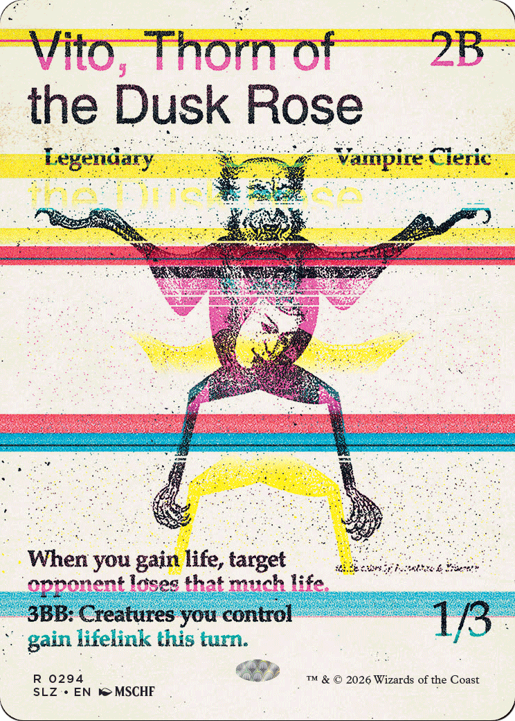 Vito, Thorn of the Dusk Rose (0294) [Secret Lair x MSCHF: The Zeta Set] | Empire Gaming NC