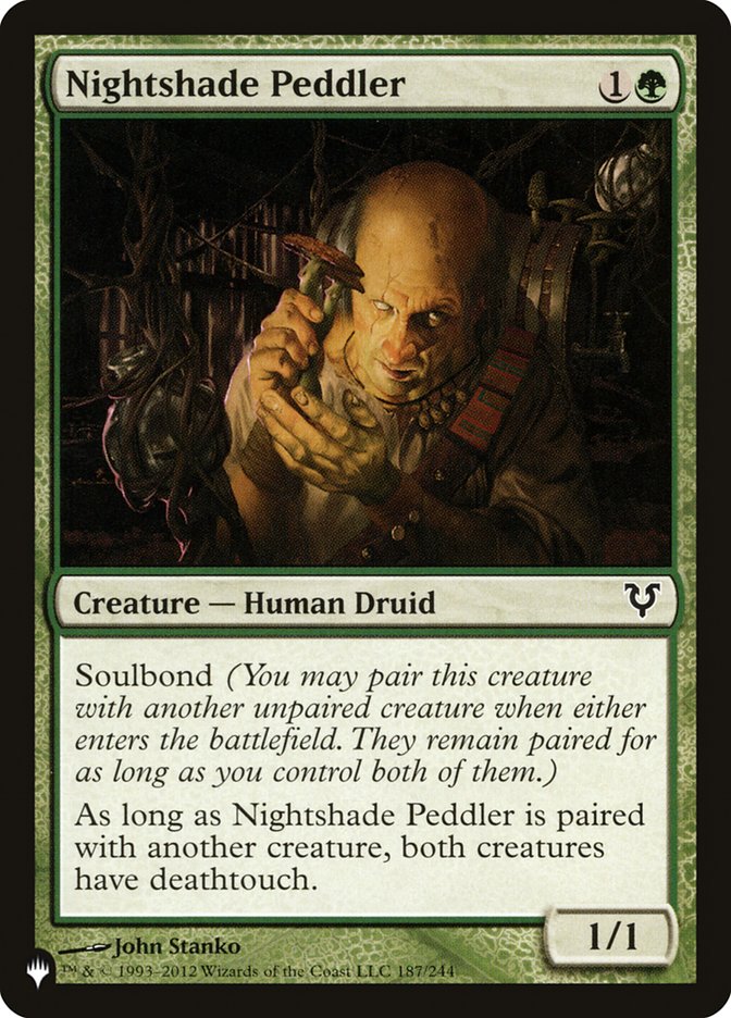 Nightshade Peddler [The List] | Empire Gaming NC