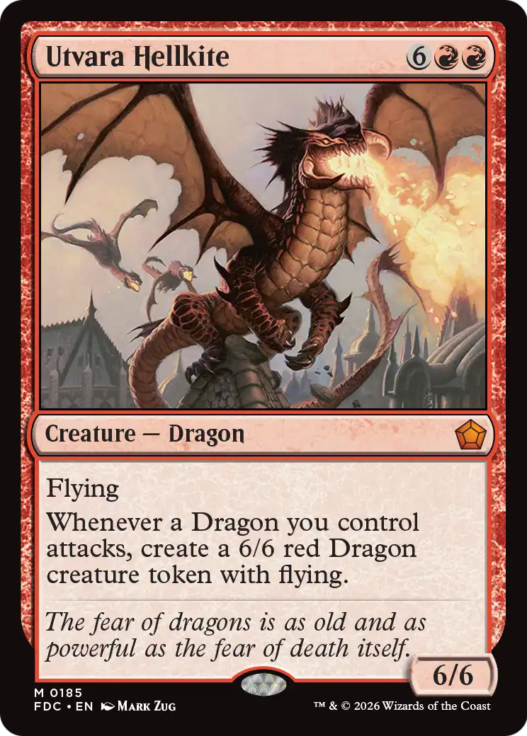 Utvara Hellkite [Foundations Commander] | Empire Gaming NC