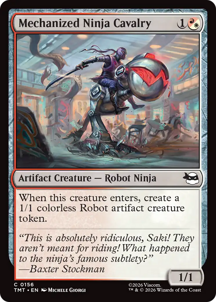 Mechanized Ninja Cavalry [Teenage Mutant Ninja Turtles] | Empire Gaming NC
