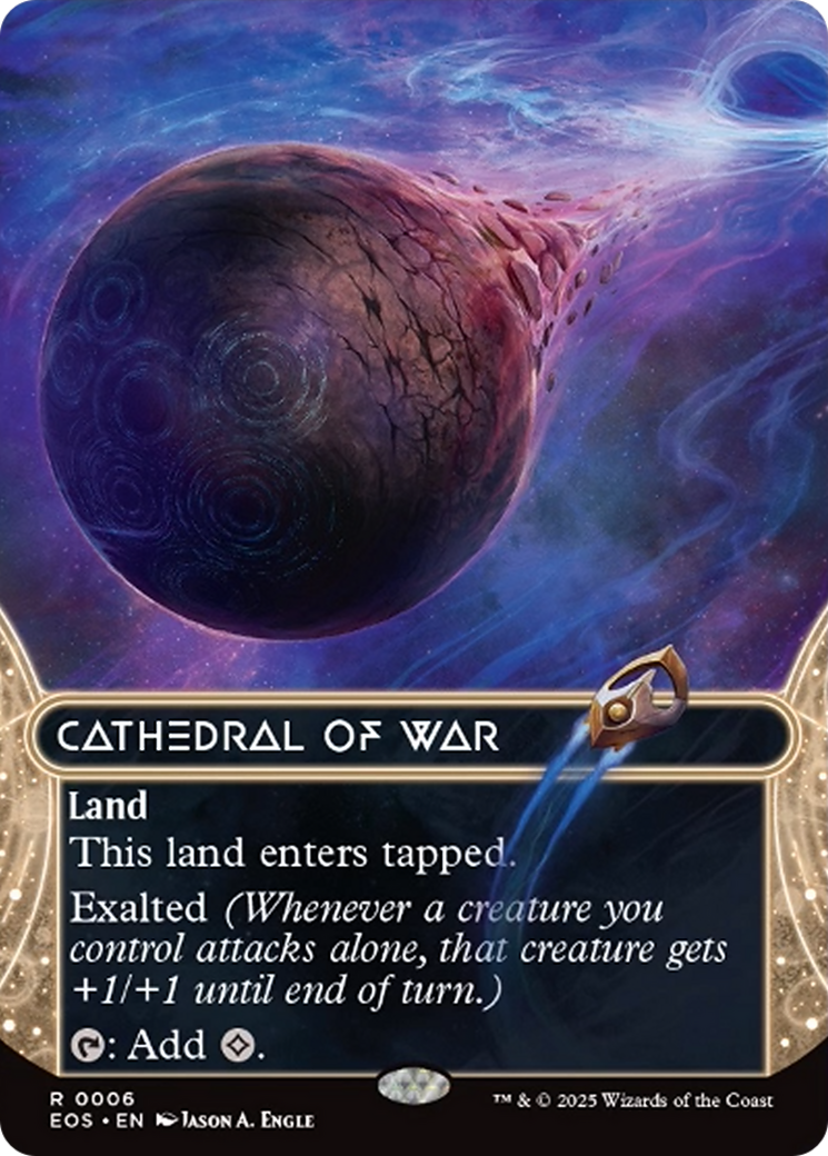 Cathedral of War (0006) (Borderless) [Edge of Eternities: Stellar Sights] | Empire Gaming NC