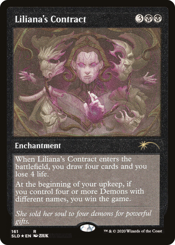 Liliana's Contract (Foil Etched) [Secret Lair Drop Series] | Empire Gaming NC