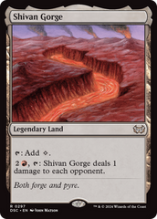 Shivan Gorge [Duskmourn: House of Horror Commander] | Empire Gaming NC