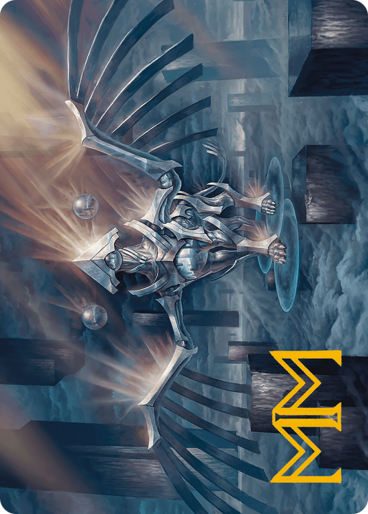 Sphinx of the Revelation Art Card (Gold-Stamped Signature) [Modern Horizons 3 Art Series] | Empire Gaming NC