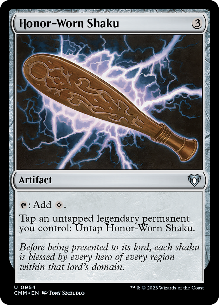 Honor-Worn Shaku [Commander Masters] | Empire Gaming NC