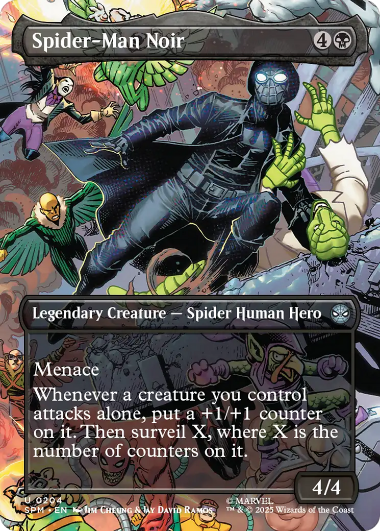Spider-Man Noir (Borderless) [Marvel's Spider-Man] | Empire Gaming NC