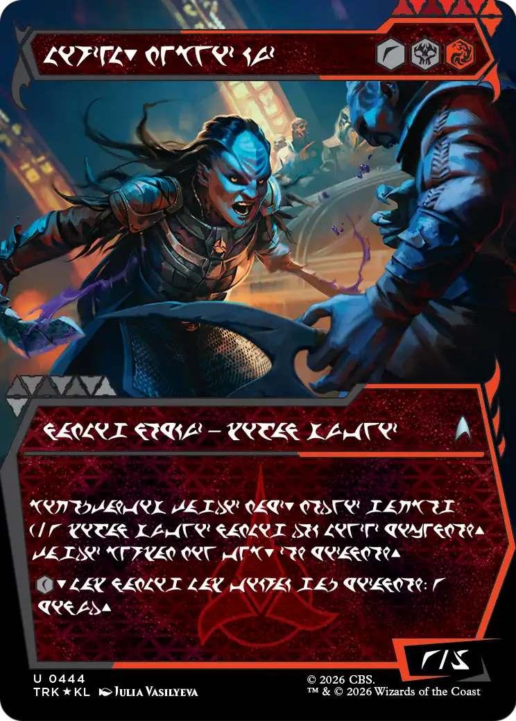 L'Rell, Fierce Visionary (Showcase) (Klingon) [Star Trek] | Empire Gaming NC