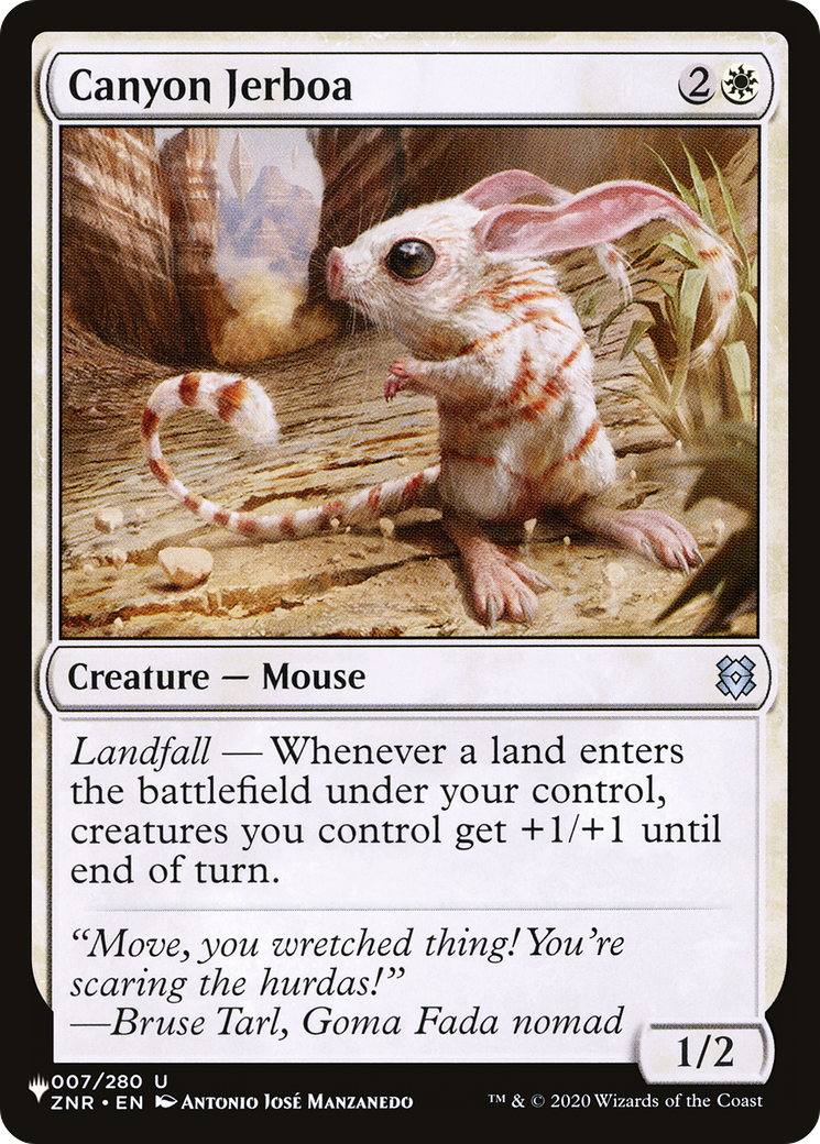 Canyon Jerboa [The List] | Empire Gaming NC