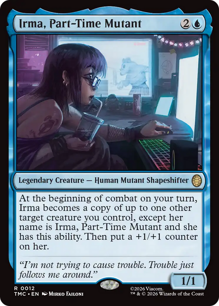 Irma, Part-Time Mutant [Teenage Mutant Ninja Turtles Commander] | Empire Gaming NC