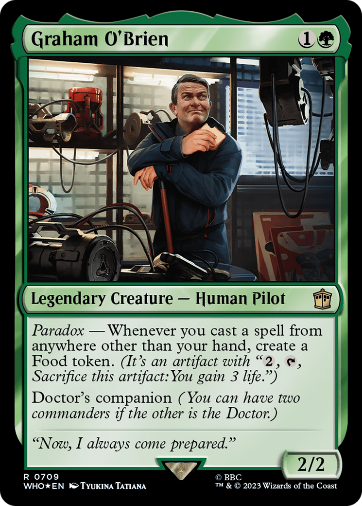 Graham O'Brien (Surge Foil) [Doctor Who] | Empire Gaming NC