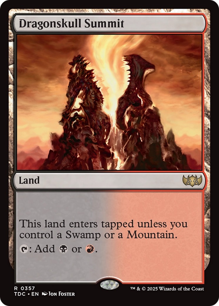 Dragonskull Summit [Tarkir: Dragonstorm Commander] | Empire Gaming NC