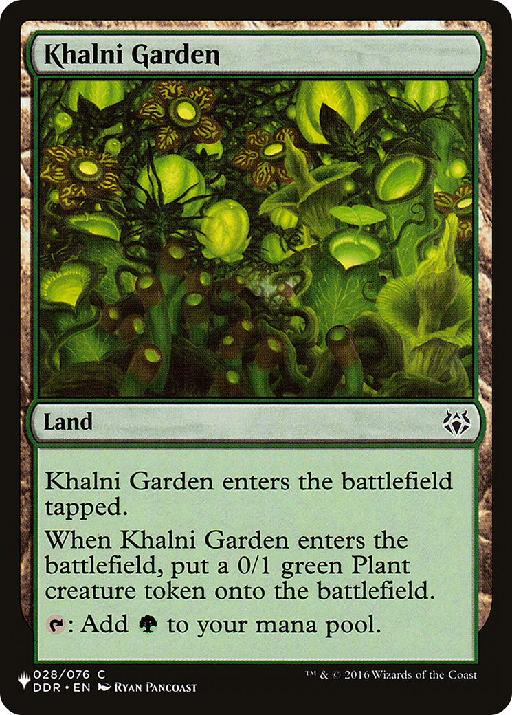 Khalni Garden [The List] | Empire Gaming NC