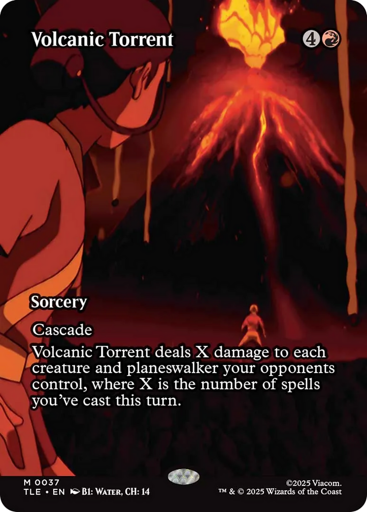 Volcanic Torrent (Borderless) [Avatar: The Last Airbender: Eternal-Legal] | Empire Gaming NC