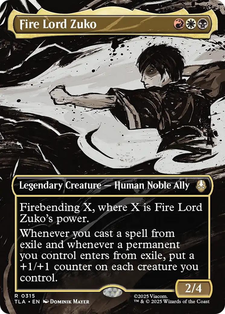 Fire Lord Zuko (Borderless) [Avatar: The Last Airbender] | Empire Gaming NC