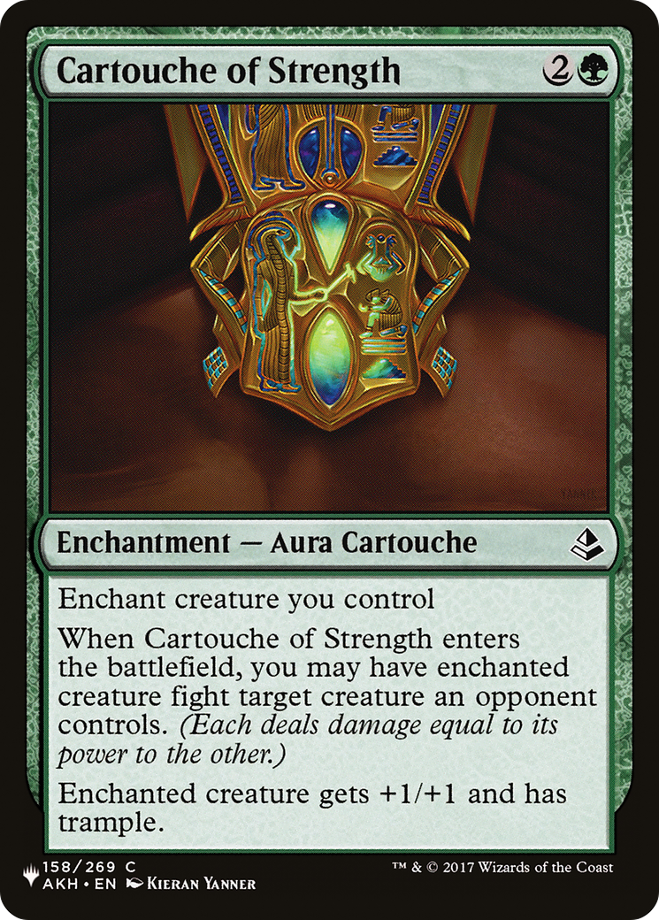 Cartouche of Strength [The List] | Empire Gaming NC