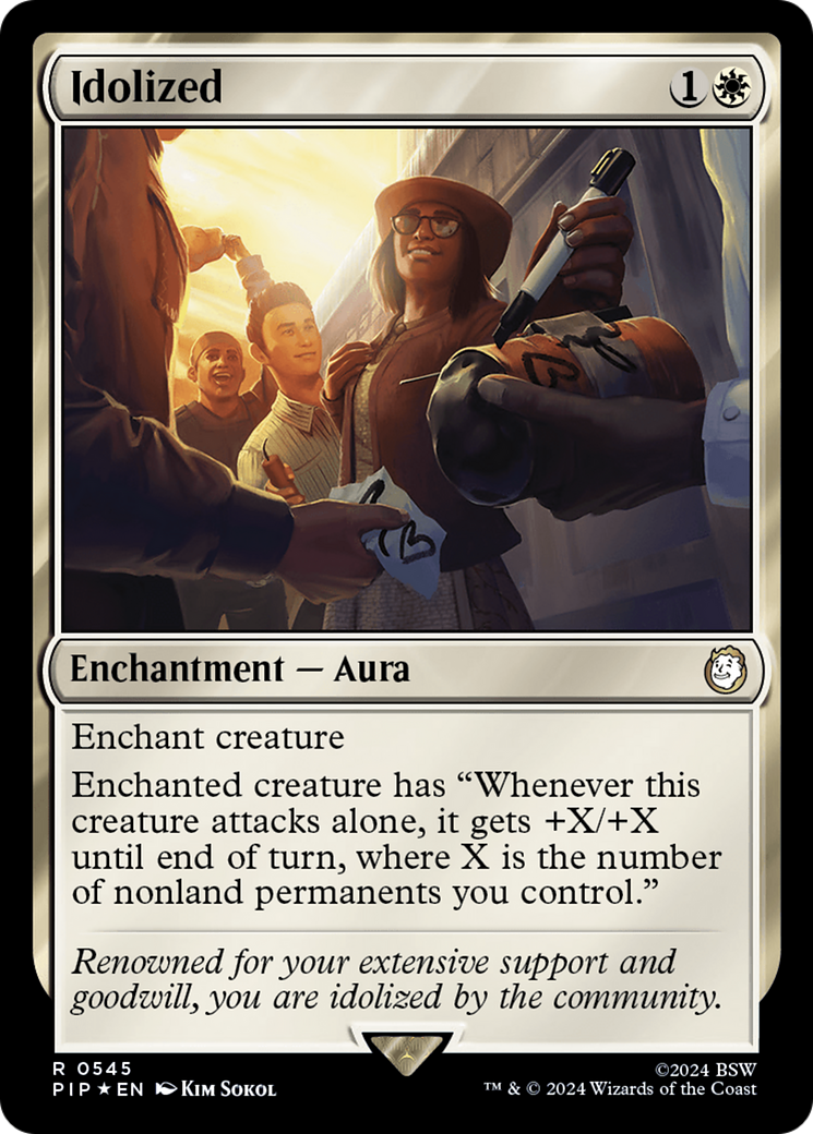 Idolized (Surge Foil) [Fallout] | Empire Gaming NC