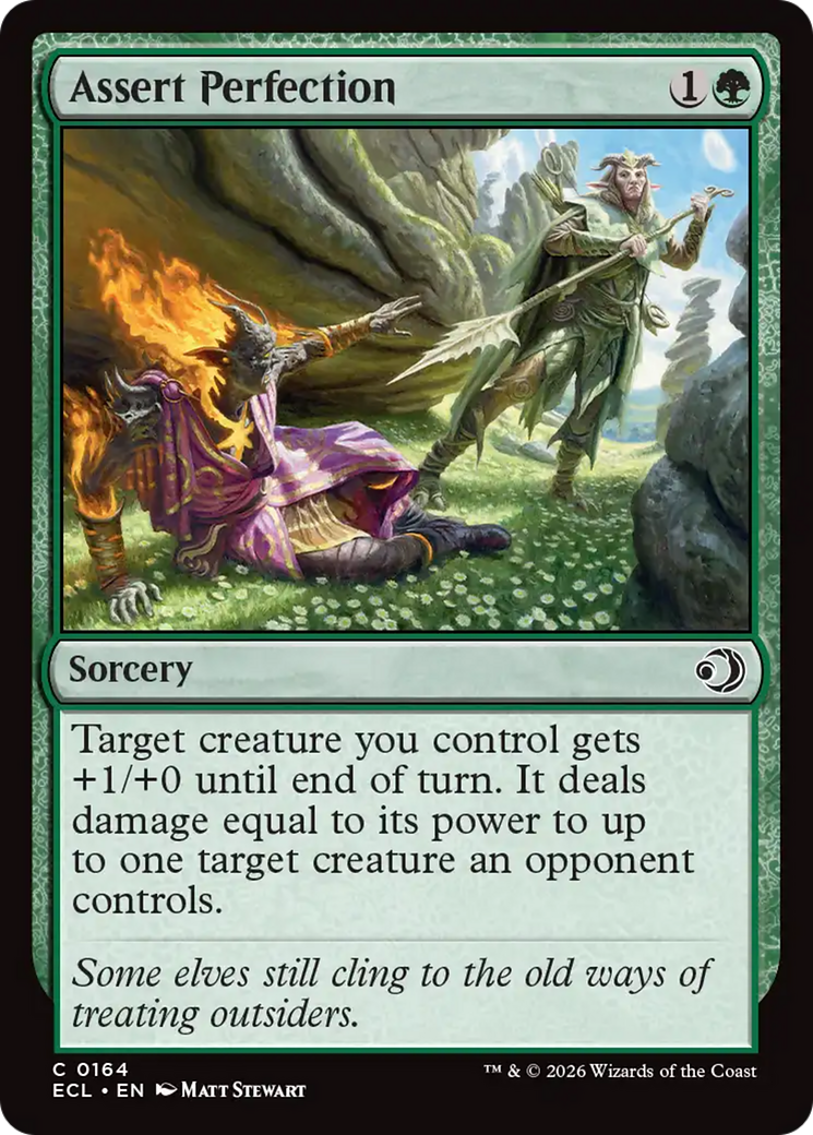 Assert Perfection [Lorwyn Eclipsed] | Empire Gaming NC