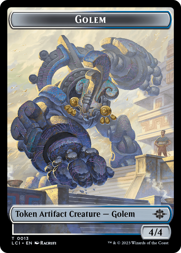 Golem Token [The Lost Caverns of Ixalan Tokens] | Empire Gaming NC