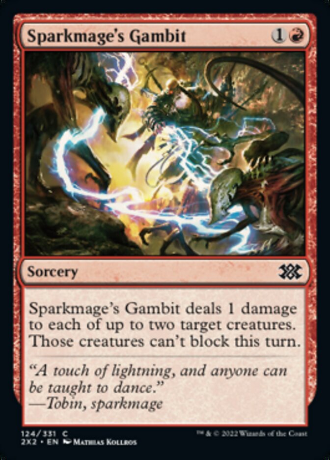 Sparkmage's Gambit [Double Masters 2022] | Empire Gaming NC