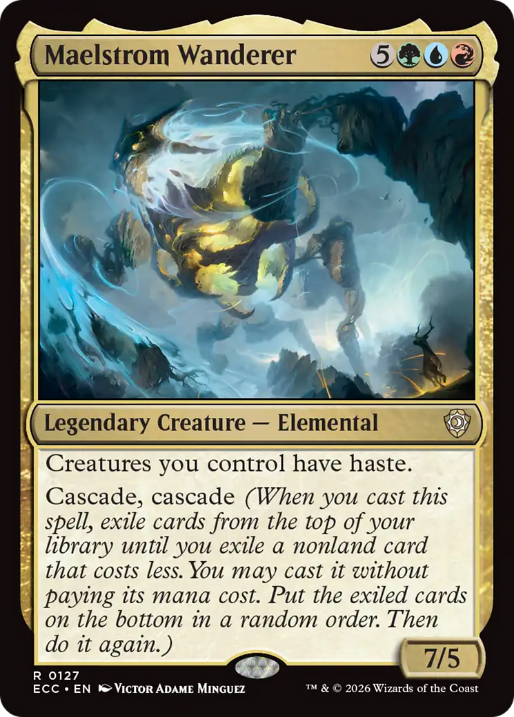 Maelstrom Wanderer [Lorwyn Eclipsed Commander] | Empire Gaming NC