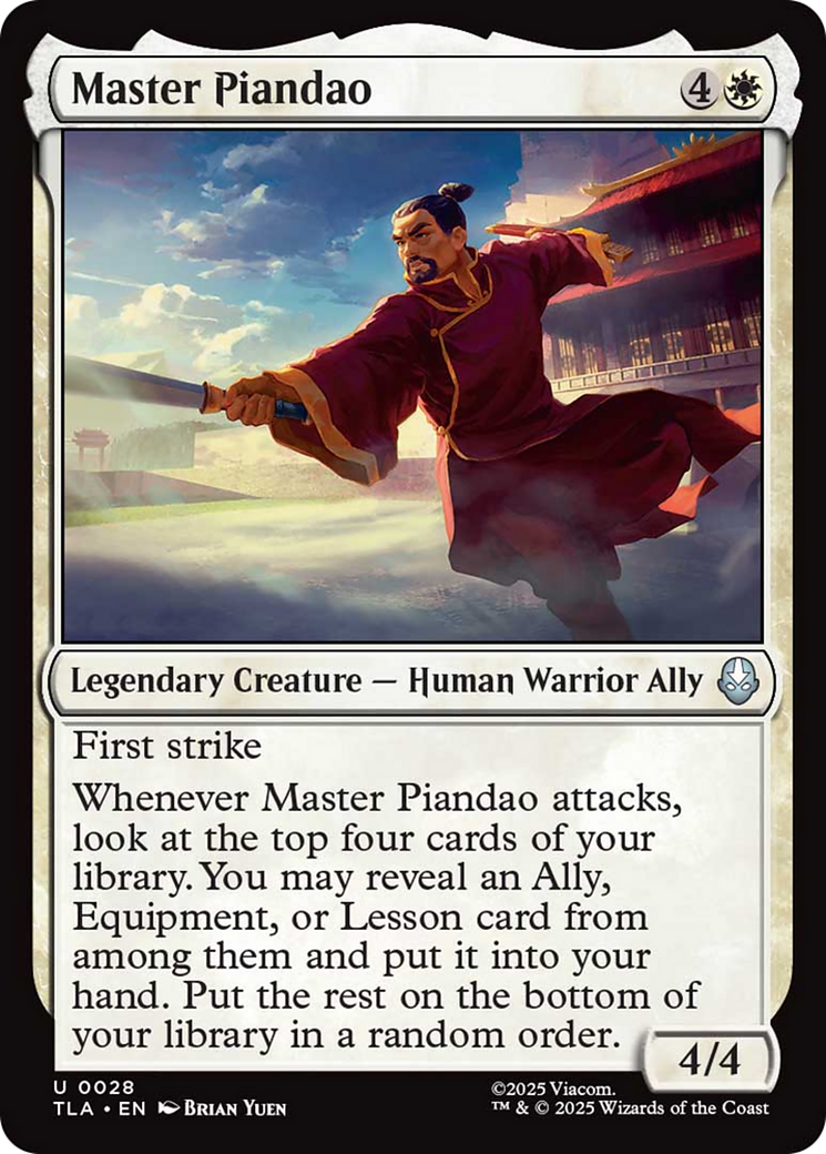 Master Piandao [Avatar: The Last Airbender] | Empire Gaming NC