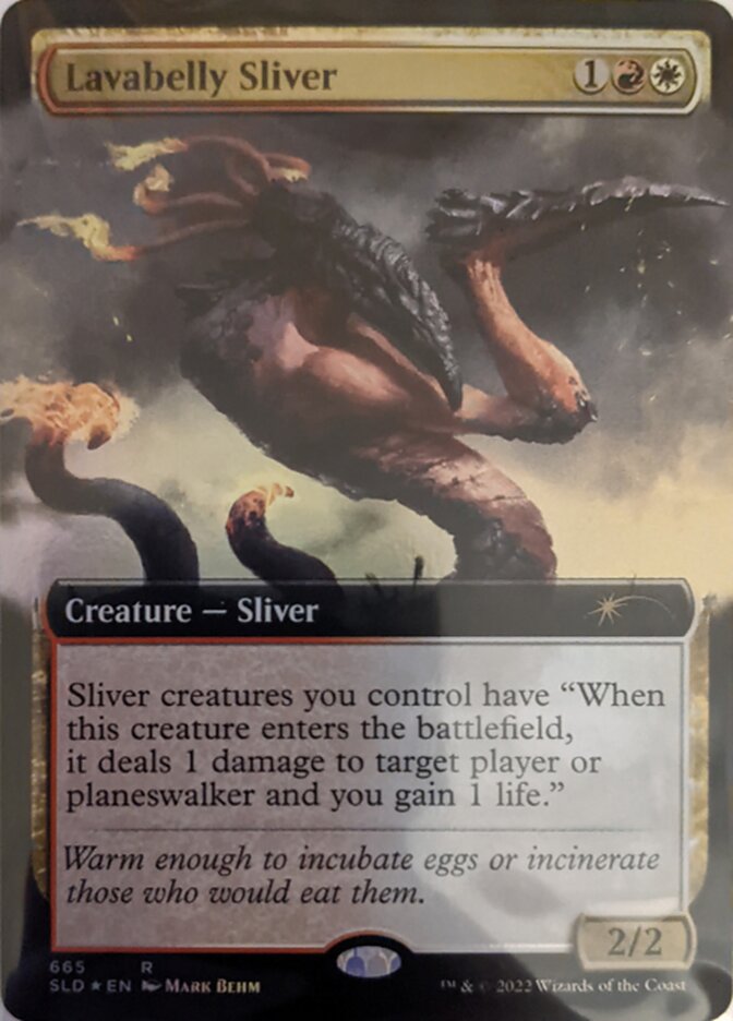 Lavabelly Sliver (Extended Art) [Secret Lair Drop Promos] | Empire Gaming NC